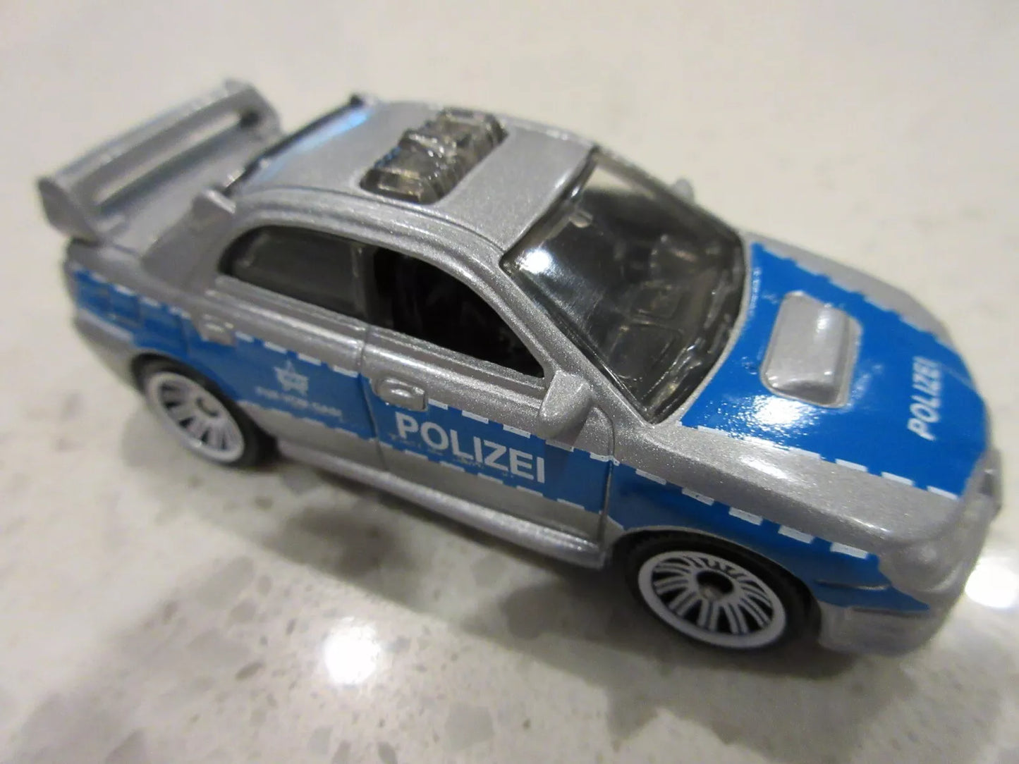 Matchbox Multipack Exclusive, 2007 Subaru Impreza WRX Police, NEW/LOOSE, silver