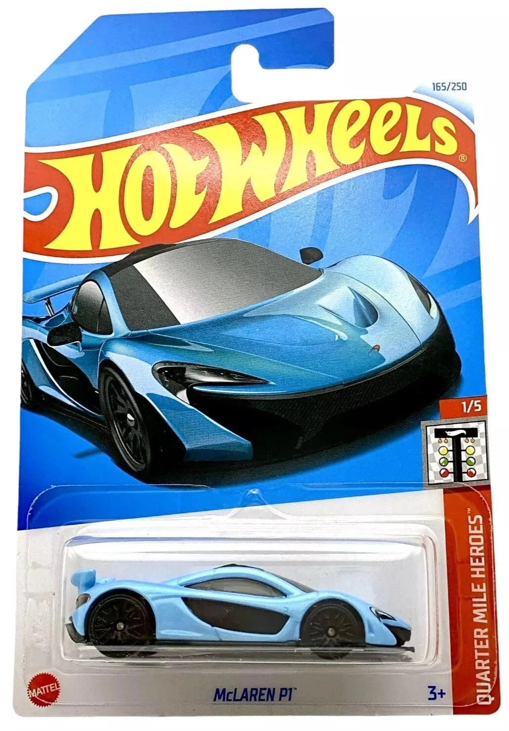 Hot Wheels 2024 #165/250 McLaren P1, blue – Ignition Diecast