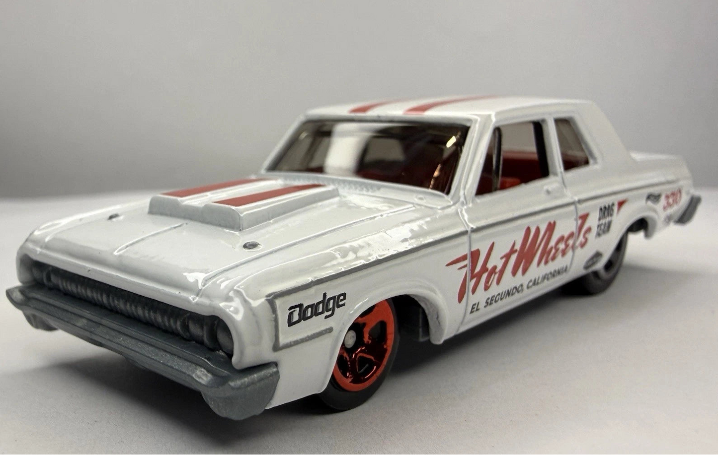 Hot Wheels 2026 #126/250, '64 Dodge 330, NEW/LOOSE, white
