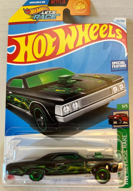 Hot Wheels 2024 #113/250 Layin' Lowrider, black