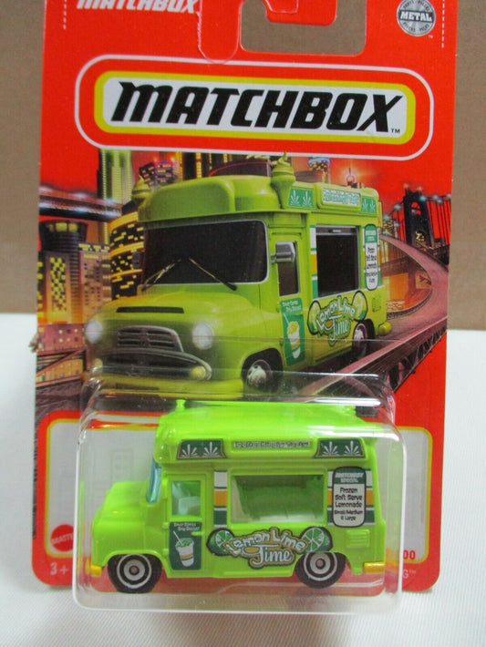 Matchbox 2021 #099/100 Ice Cream King, lime green