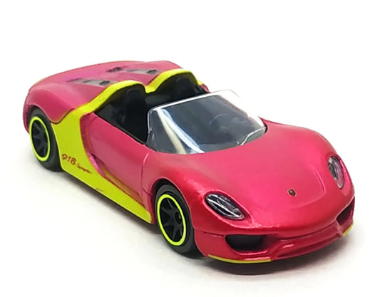 Majorette Porsche 918 Spyder, NEW/LOOSE, pink