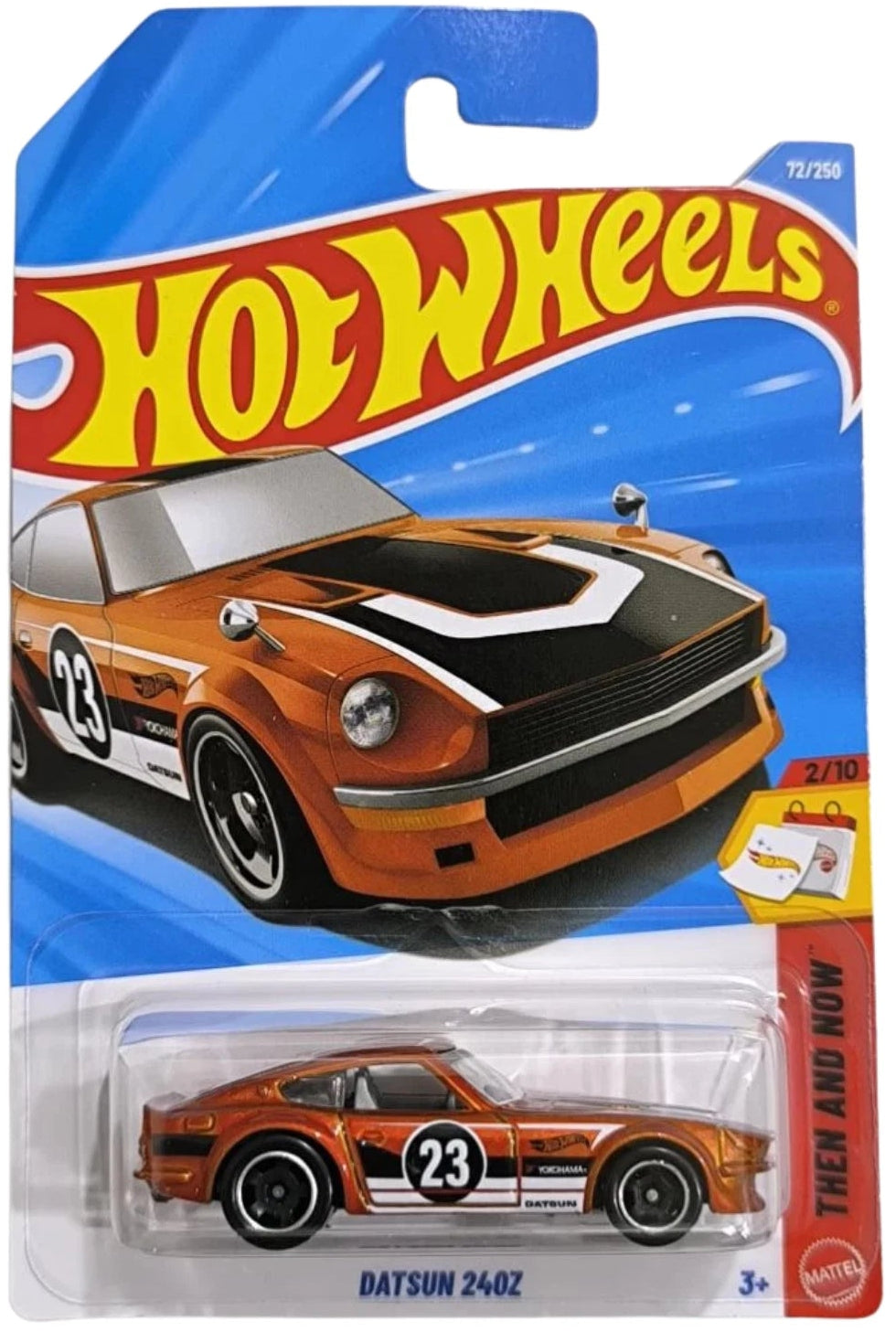 Hot Wheels 2026 #072/250 Datsun 240Z, metalflake burnt orange