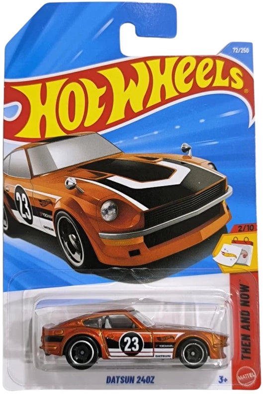 Hot Wheels 2026 #072/250 Datsun 240Z, metalflake burnt orange