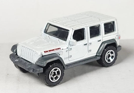 Matchbox 2020 #064/100, '18 Jeep JL 4dr, NEW/LOOSE, metalflake white