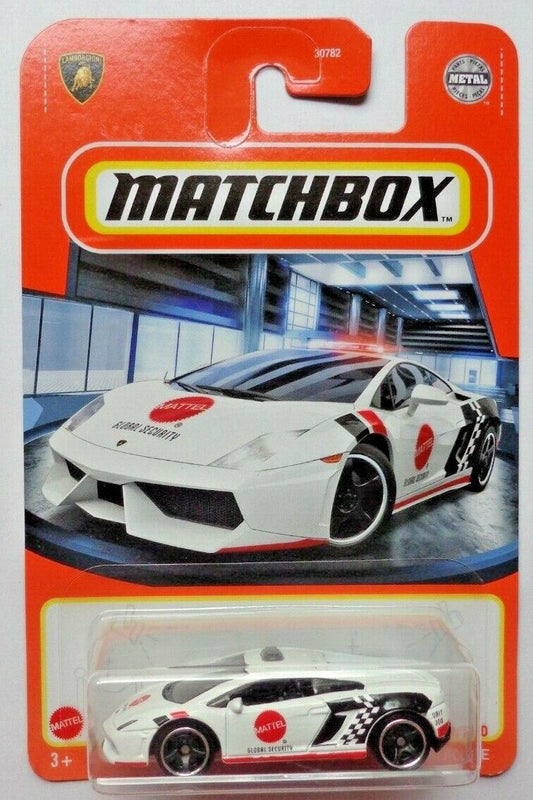 Matchbox 2021 #069/100 Lamborghini Gallardo Police, white