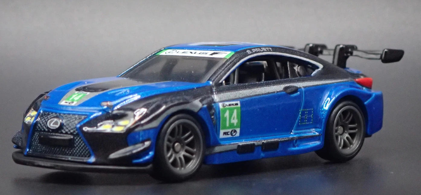 Hot Wheels 2026 Premium Aero Styles 4/5, Lexus RC F GT3, NEW/LOOSE, blue