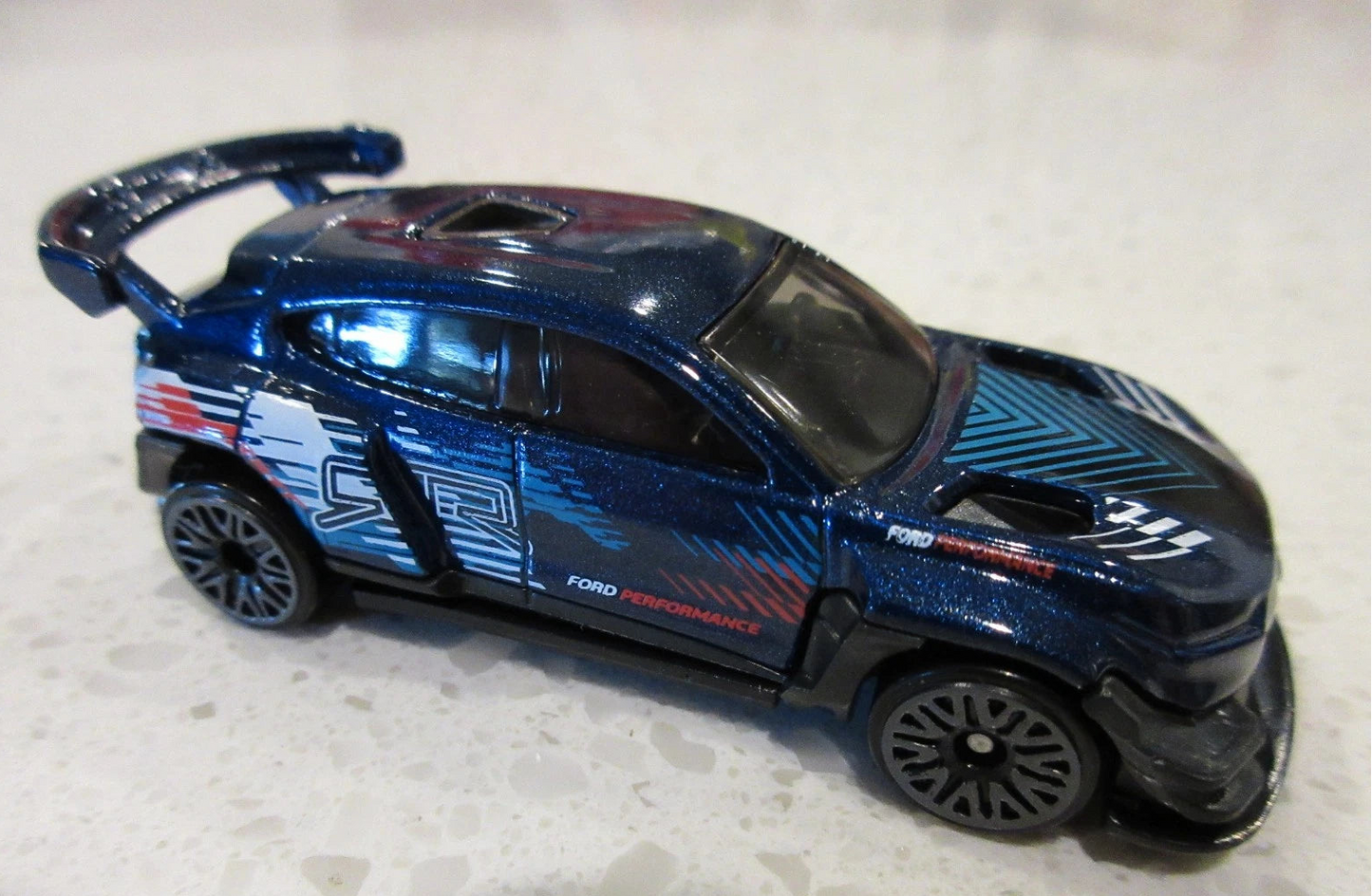 Hot Wheels 2026 #008/250 Ford Mustang Mach-E 1400, NEW/LOOSE, dark blue