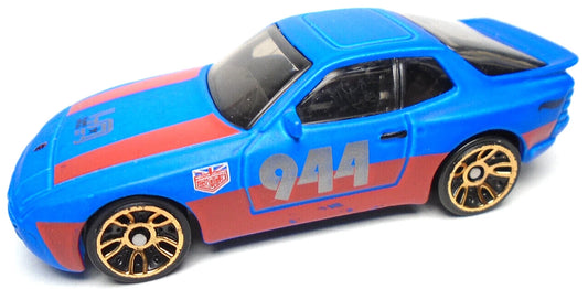 Hot Wheels 2021 #045/250 '89 Porsche 944 Turbo, NEW/LOOSE, satin blue