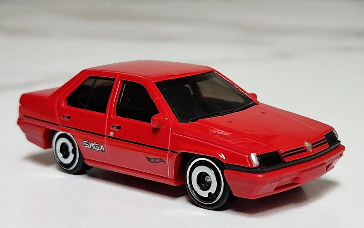 Hot Wheels 2024 #041/250 Proton Saga, NEW/LOOSE, red