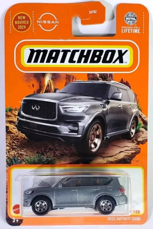 Matchbox 2024 #033/100 2022 Infinity QX80, grey