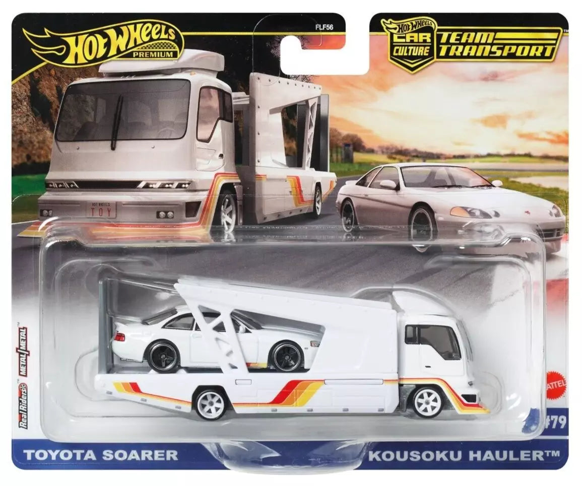 Hot Wheels Car Culture Team Transport #79 Toyota Soarer & Kousoku Hauler