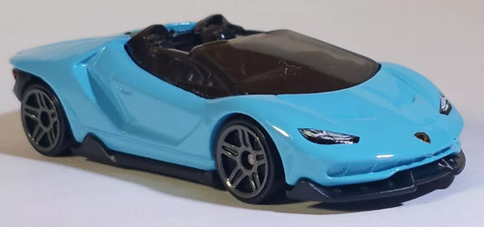 Hot Wheels 2024 Multipack Exclusive Lamborghini Centenario Roadster, NEW/LOOSE, light blue