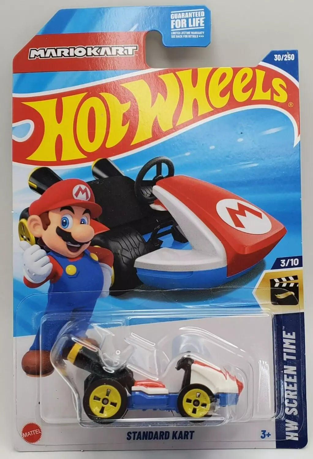 Hot Wheels 2025 #030/250 Standard Kart, red/white/blue