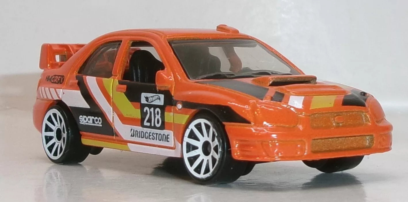 Hot Wheels Multipack Exclusive, Subaru Impreza, NEW/LOOSE, orange