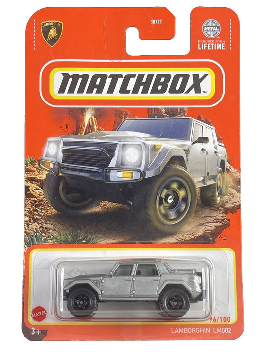 Matchbox 2024 #096/100 Lamborghini LM002, silver