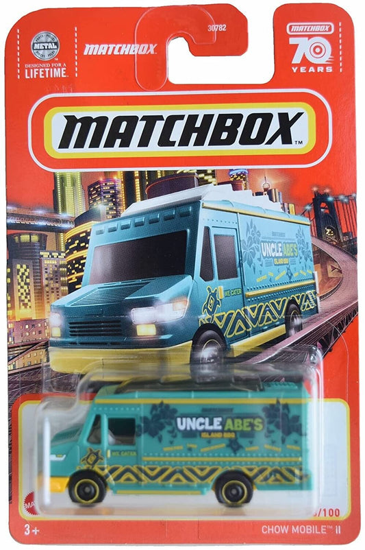 Matchbox 2023 #058/100 Chow Mobile II, teal
