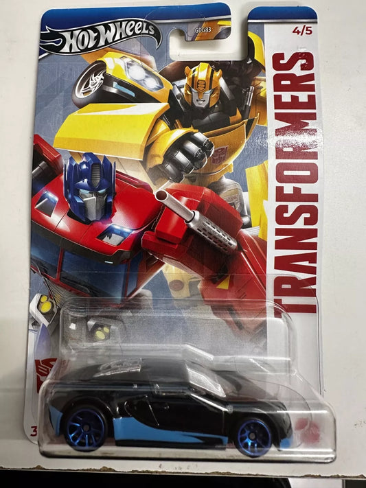 Hot Wheels 2024 Silver Label Transformers 4/5 Bugatti Veyron
