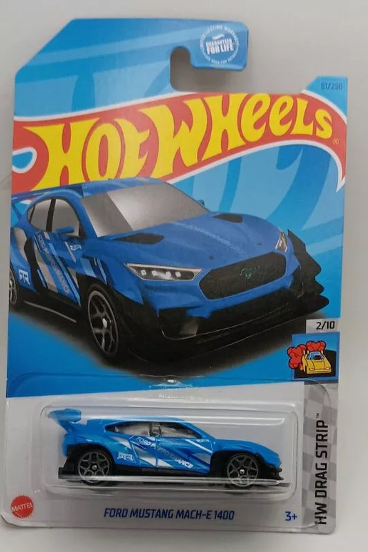 Hot Wheels 2023 #081/250 Ford Mustang Mach-E 1400, multiple color options