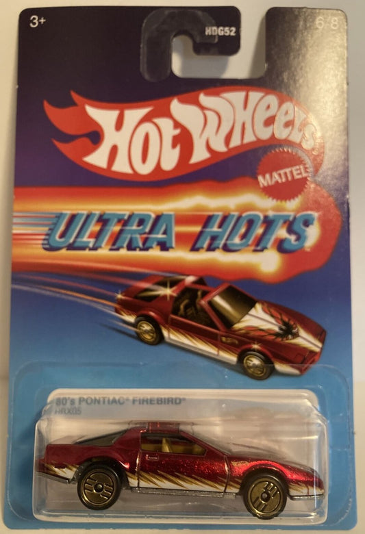 Hot Wheels 2024 Ultra Hots Mix A 6/8, '80s Pontiac Firebird, spectraflame magenta