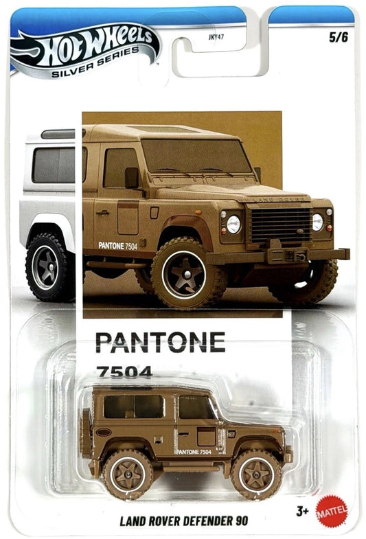Hot Wheels 2026 Pantone Mix 2 5/6, Land Rover Defender 90, smoked chestnut