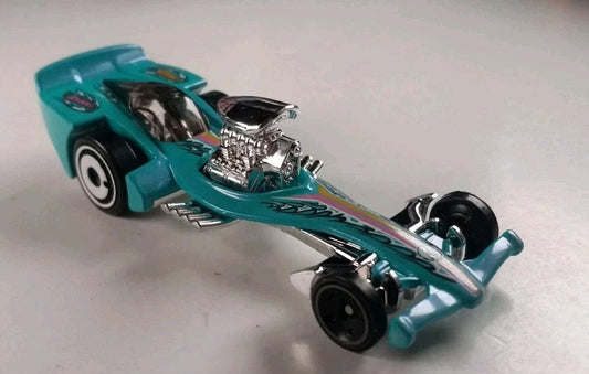 Hot Wheels 2023 #198/250 Mad Fast, TREASURE HUNT, NEW/LOOSE, teal
