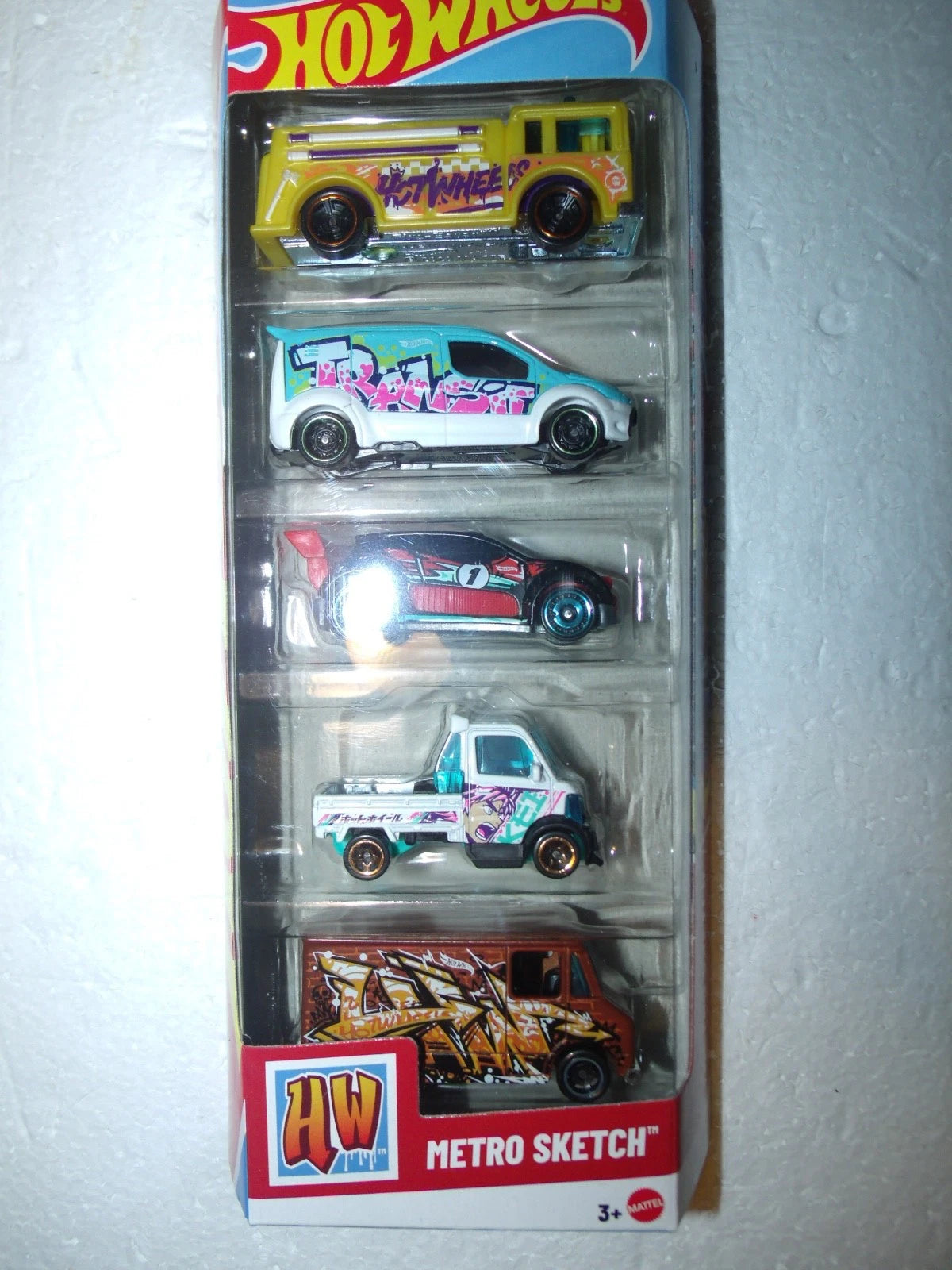 Hot Wheels 2026 5-pack - Metro Sketch