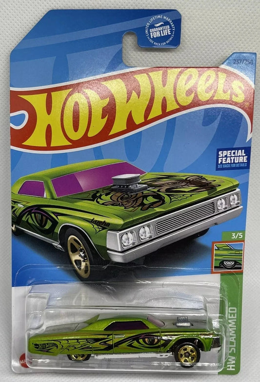 Hot Wheels 2023 #237/250 Layin' Lowrider, lime green