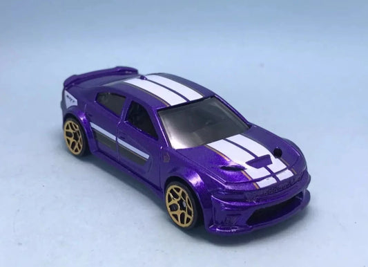 Hot Wheels 2023 #231/250 '20 Dodge Charger Hellcat, NEW/LOOSE, metalflake purple