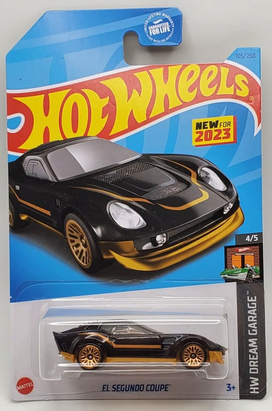 Hot Wheels 2023 #105/250 El Segundo Coup, anodized black