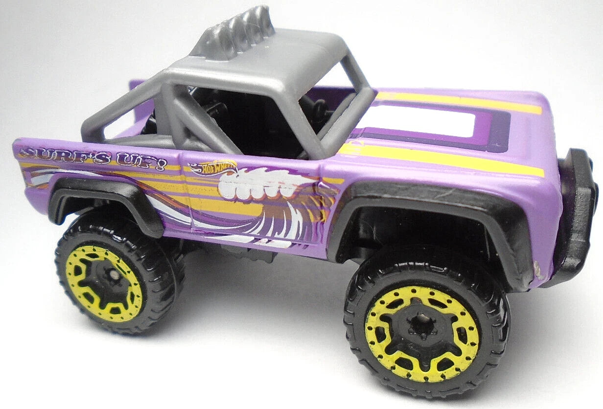 Hot Wheels 2017 #291/365 Custom Ford Bronco, NEW/LOOSE, purple