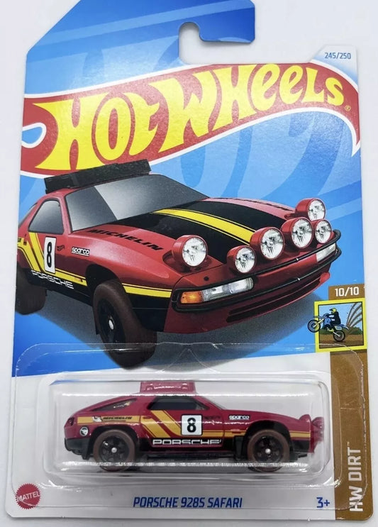 Hot Wheels 2024 #245/250 Porsche 928S Safari, TREASURE HUNT, red