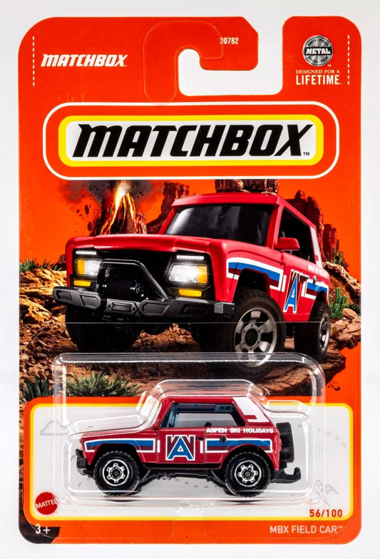 Matchbox 2024 #056/100 MBX Field Car, red