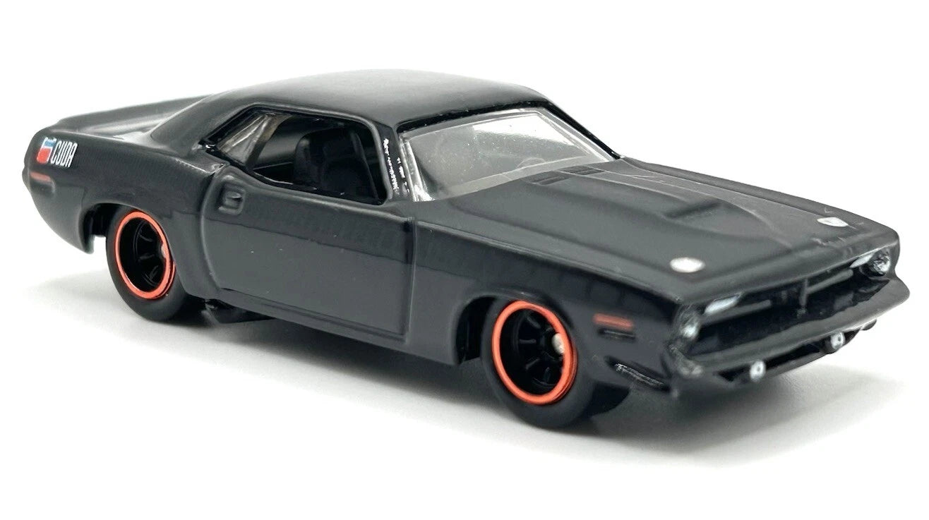 Hot Wheels Premium 2024 Fast & Furious 3/5, 1970 Plymouth AAR Cuda, NEW/LOOSE, black