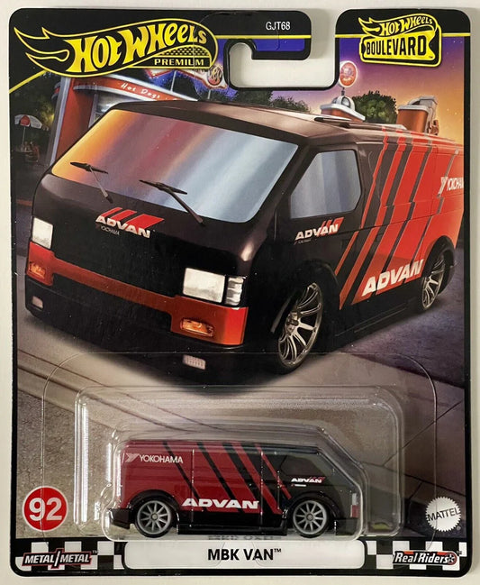 Hot Wheels 'Walmart Exclusive' Boulevard Series #92 MBK Van