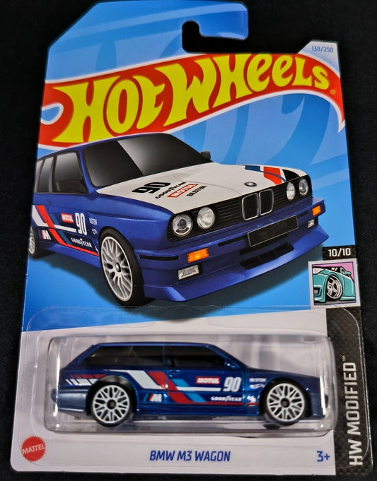 Hot Wheels 2024 #138/250 BMW M3 Wagon, blue
