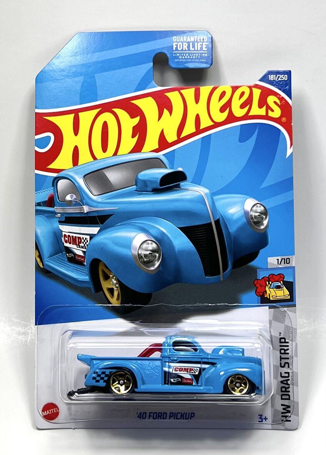 Hot Wheels 2022 #181/250 '40 Ford Pickup, multiple color options