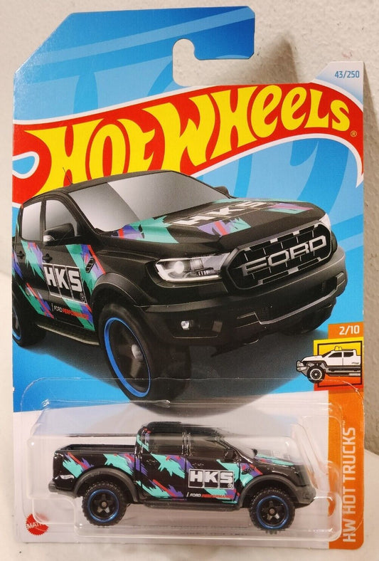 Hot Wheels 2024 #043/250 '19 Ford Ranger Raptor, black