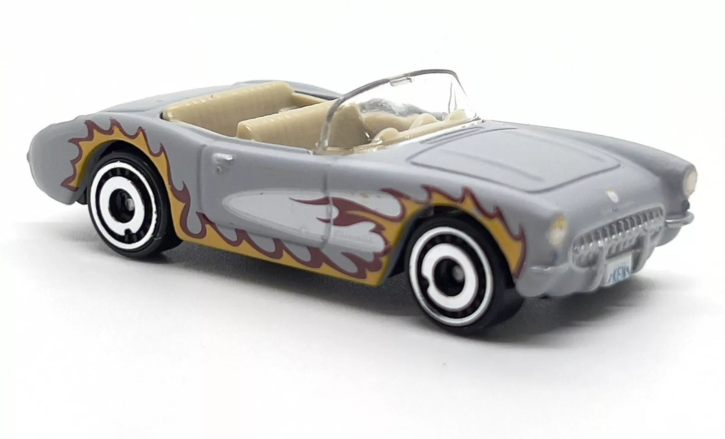 Hot Wheels 2024 #029/250 1956 Corvette, NEW/LOOSE, (Ken) primer grey