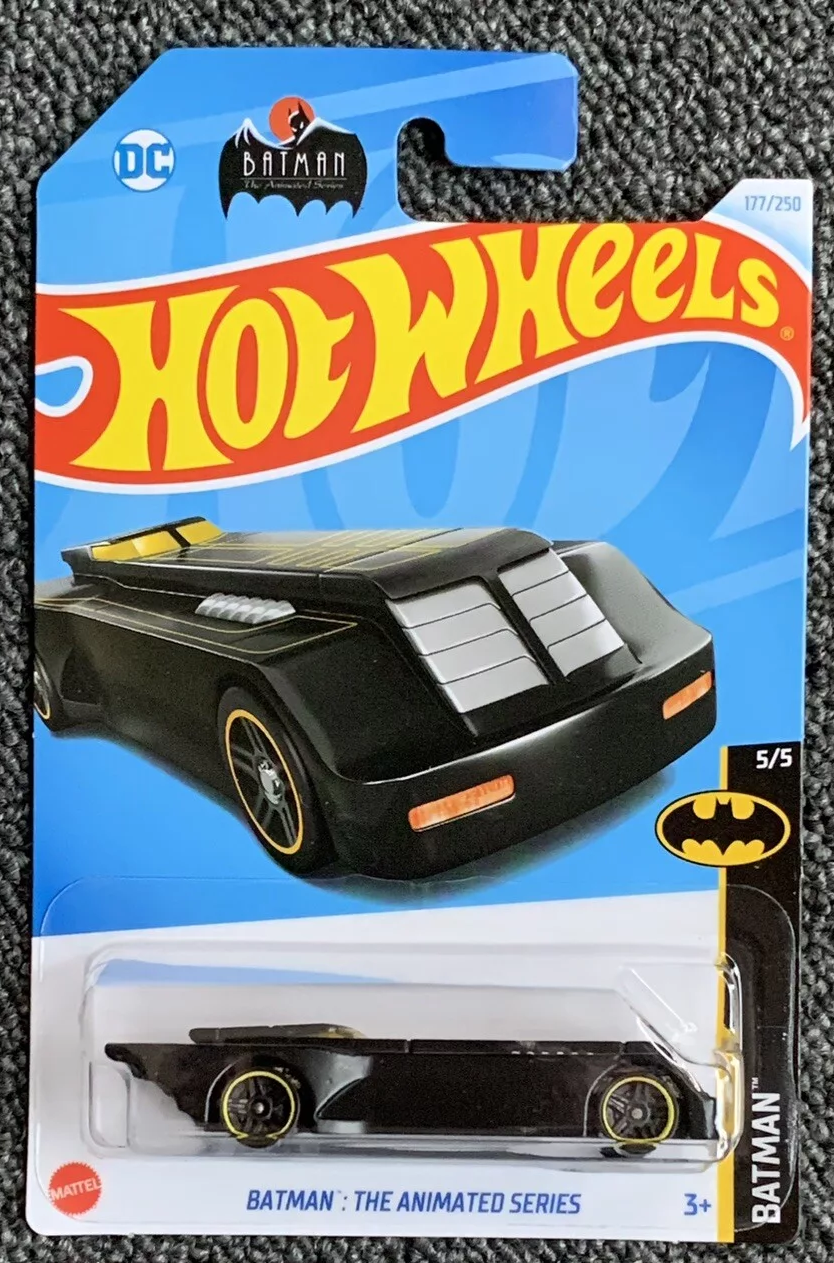 Hot Wheels 2024 #177/250 Batman: The Animated Series, black