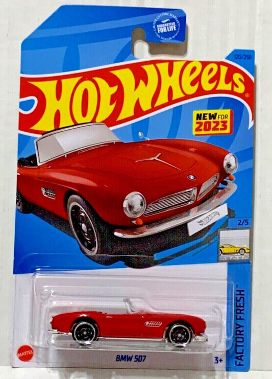 Hot Wheels 2023 #120/250 BMW 507, red