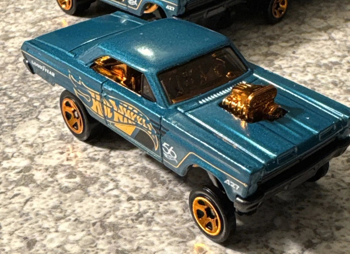 Hot Wheels 2024 Pearl And Chrome 56th Anniversary 4/6 '65 Mercury Comet Cyclone, NEW/LOOSE