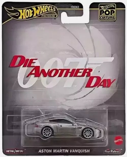 Hot Wheels 2025 Pop Culture Mix 1, Aston Martin Vanquish, tungsten silver