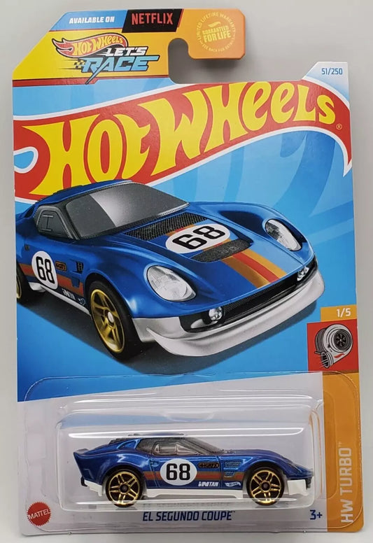 Hot Wheels 2024 #051/250 El Segundo Coupe, blue
