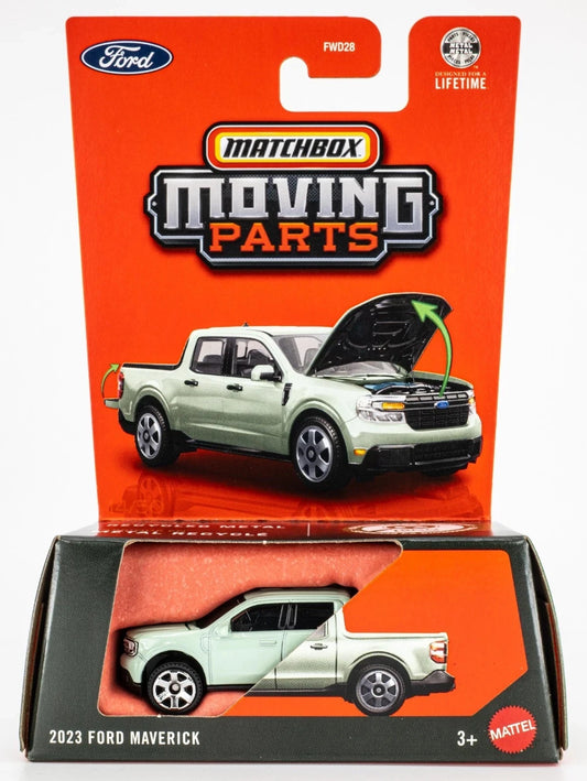 Matchbox 2026 Moving Parts, 2023 Ford Maverick, cactus grey