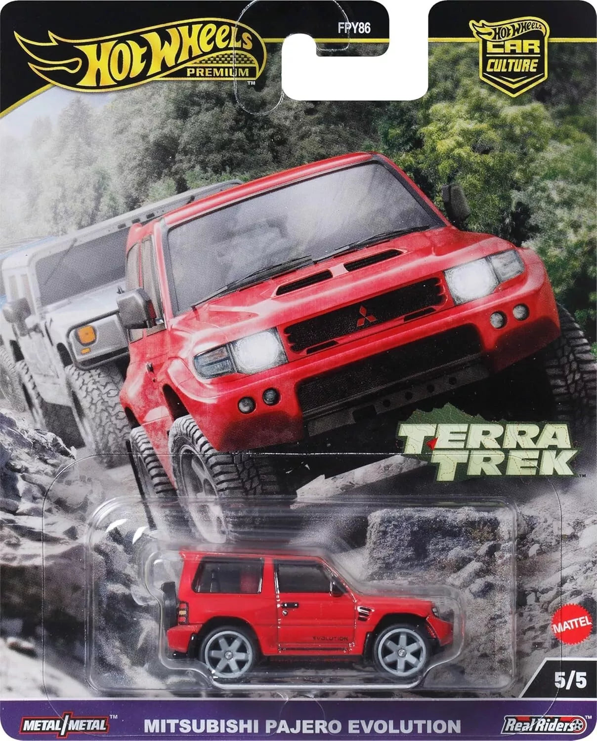 Hot Wheels 2024 Car Culture Terra Trek 5/5 Mitsubishi Pajero Evolution