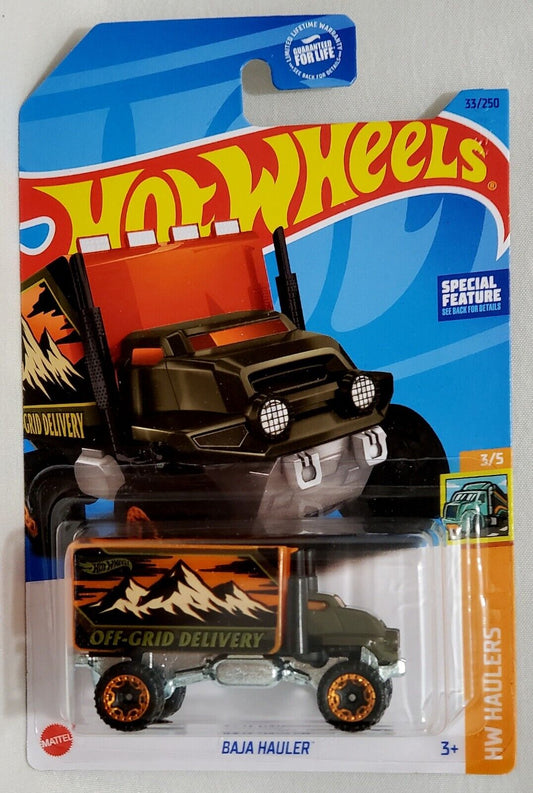 Hot Wheels 2023 #033/250 Baja Hauler, dark grey