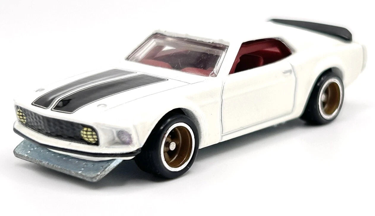 Hot Wheels Premium 2026 Fast & Furious 25th 3/5, 1969 Ford Mustang Boss 302, NEW/LOOSE, white