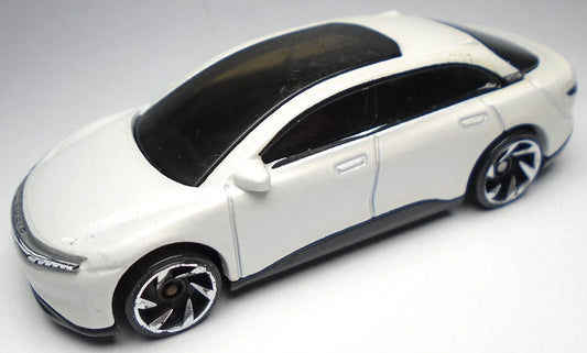 Hot Wheels 2022 #147/250 Lucid Air, NEW/LOOSE, white