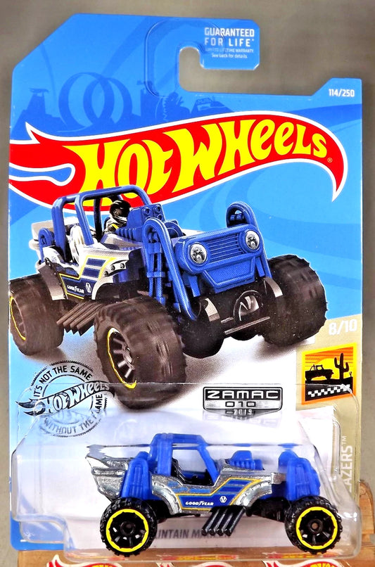 Hot Wheels 2019 #114/250 Mountain Mauler, RETAILER EXCLUSIVE, zamac